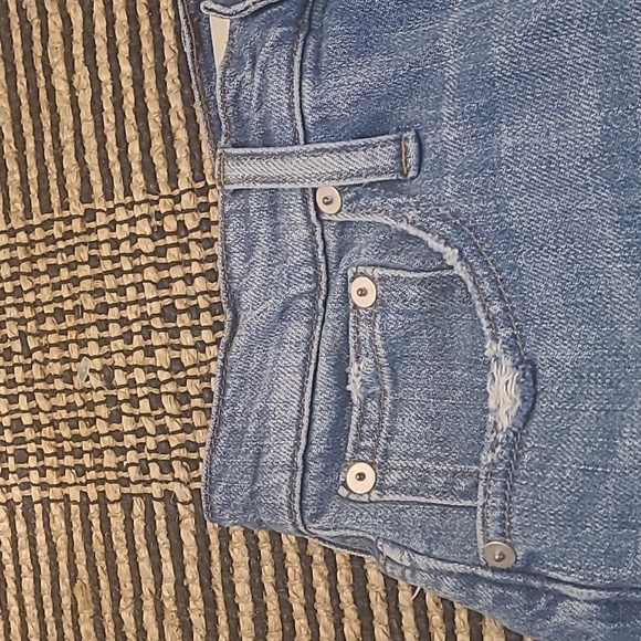 RARE MADEWELL 'THE PERFECT VINTAGE' HEART PATCH JEANS - Picture 9 of 14